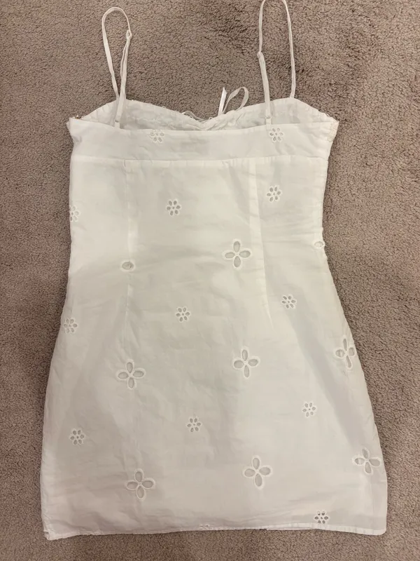 Meshki White Mini Dress - Image 2