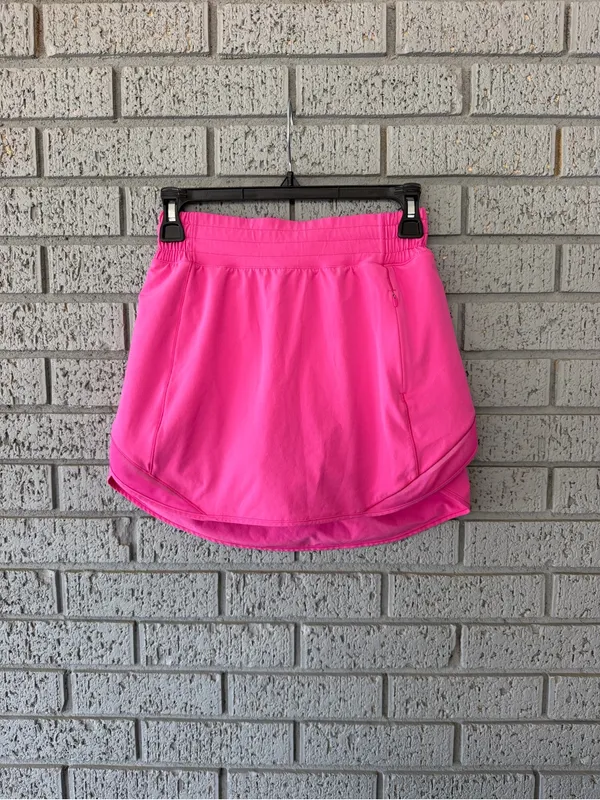 Lululemon Hotty Hot High-Rise Skirt Sonic Pink Size 4 - Image 2