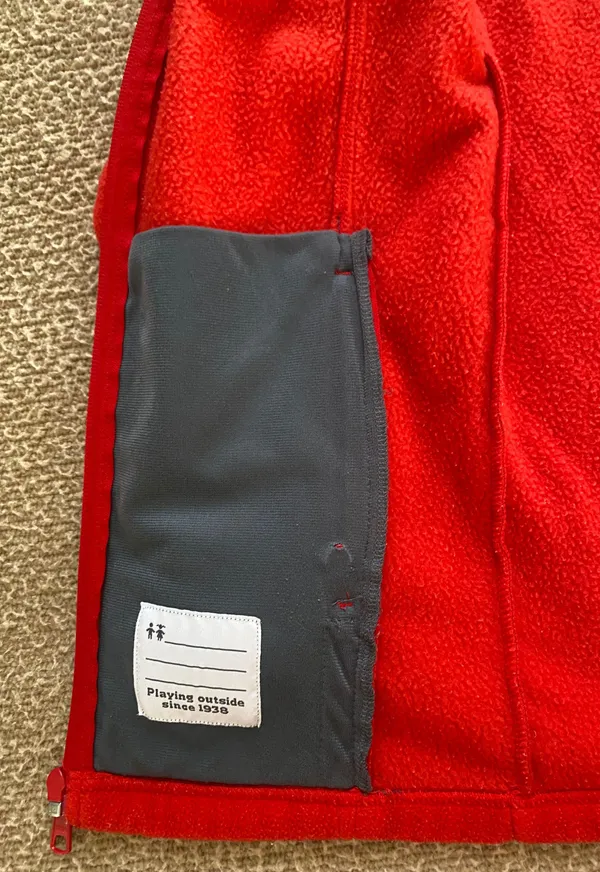 Fleece Zip Up Polo Jacket - Image 5