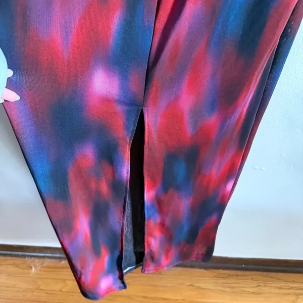 White Fox Let Me Think Long Sleeve Maxi Dress Raspberry Rhapsody XL *no bra* - Image 7