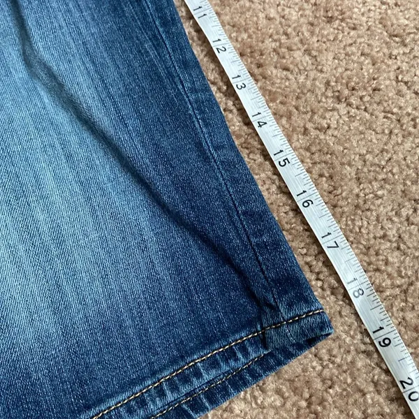 Lucky Brand The Bermuda Shorts (Sz 4/27) Dark Blue Denim Jorts Jean Shorts - Image 11