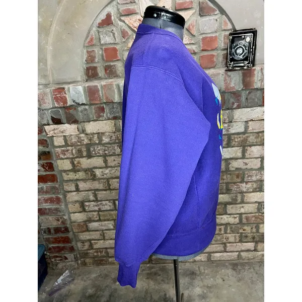Lee sweatshirt 93 Firecracker purple yellow - Image 6