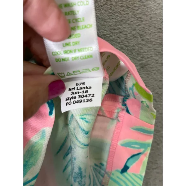 Lilly Pulitzer Faye Skort Chimpoiserie Coral Reef Tint Golf Tennis Size 6 New - Image 11