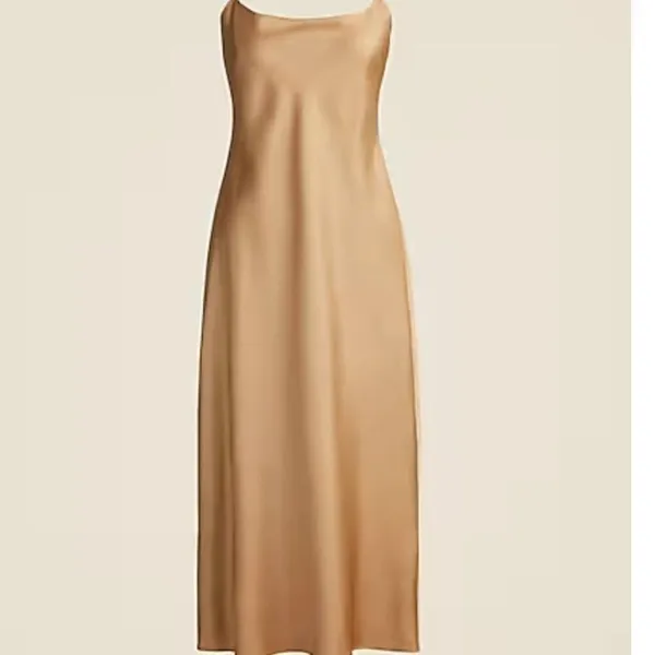 J.‎ Crew Gwyneth slip dress in luster charmeuse satin in Size 2 - Image 13