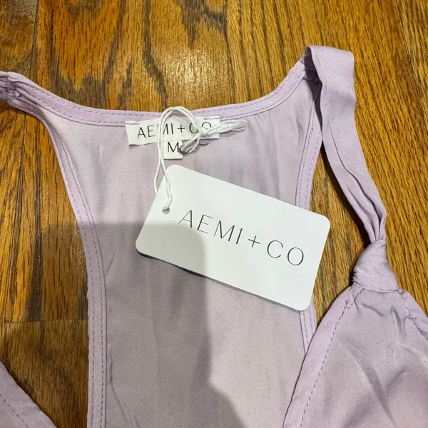 Aemi + Co lavender mini dress - Image 3