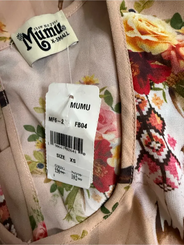 Show Me Your MuMu Blush Floral Keyhole Romper - Image 15