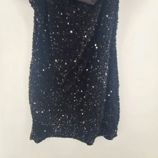 DO+BE Women's sequin mini Dress Black Size S‎ - Image 3