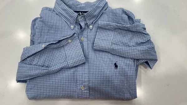 Long sleeve men’s Polo sz 36/37 - Image 3