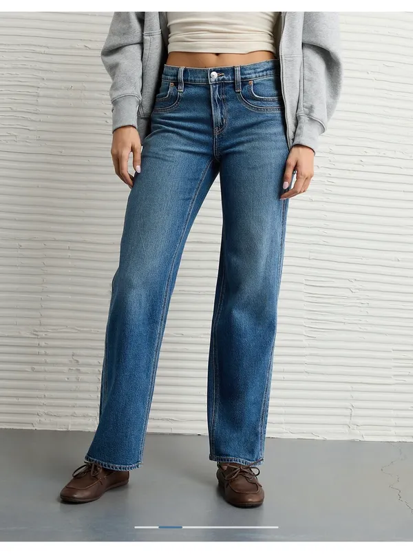 American Eagle high waisted stovepipe jean - Image 3
