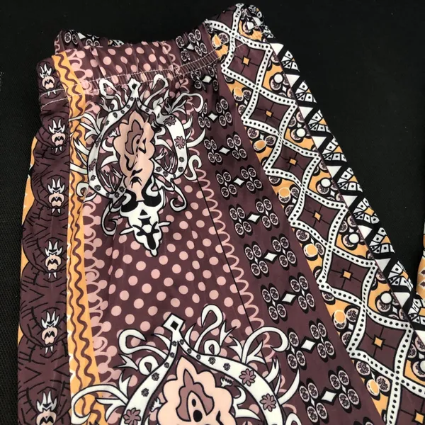 Amazon Hippie Bellbottom Stretchy Groovy Pants size Medium - Image 3