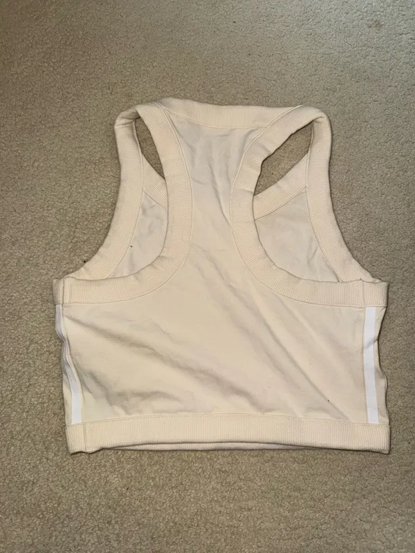Adidas tan crop top - Image 2