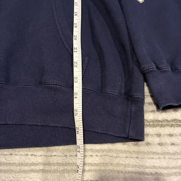 National Football League EUC Navy Dallas Cowboys Pullover Hoodie Sweatshirt Women’s Size Large - Image 4