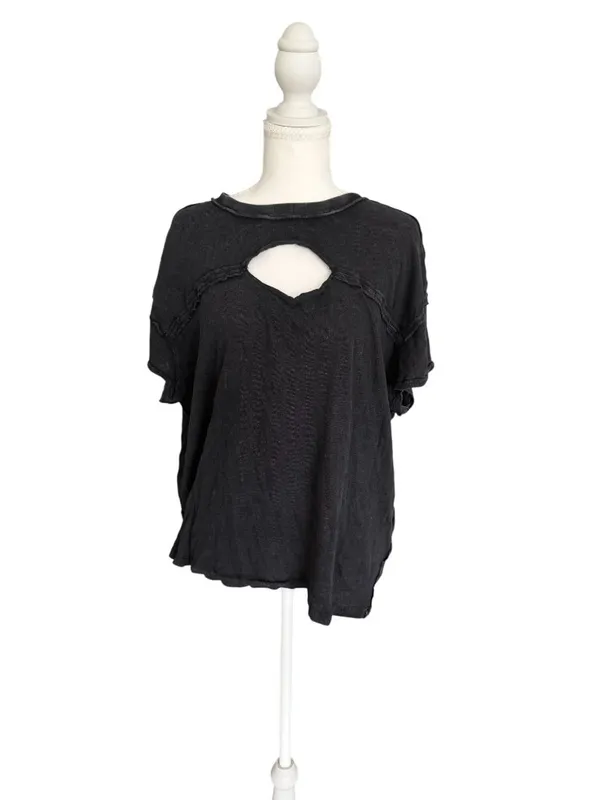 WE THE FREE Black Gray T Shirt Size Medium NEW NWOT - Image 3