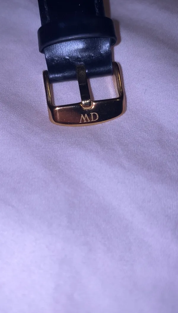 Daniel Wellington Black Leather Watch - Image 6
