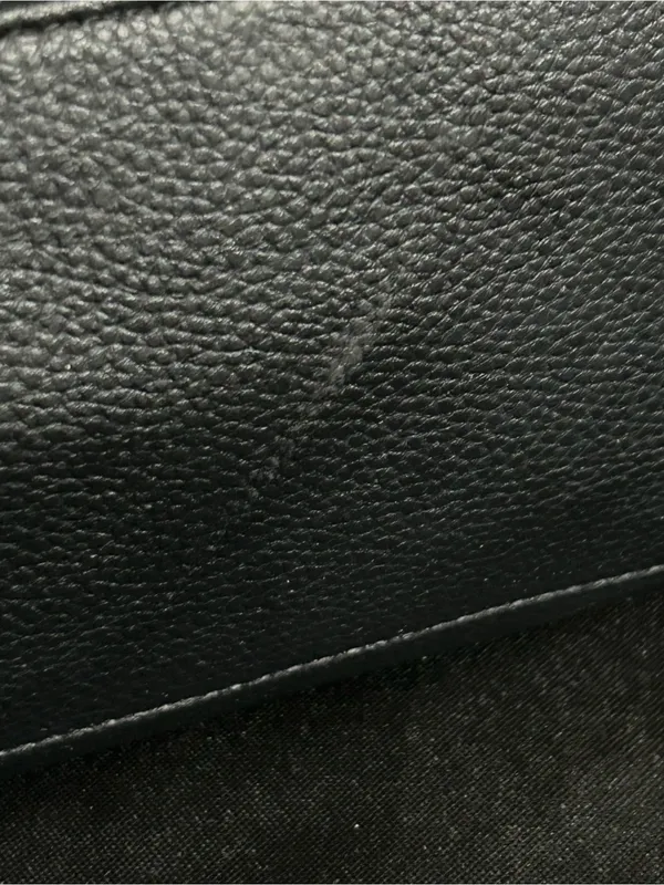 Rosetti Black & Gold Pebbled Faux Leather Satchel Handbag - Image 11