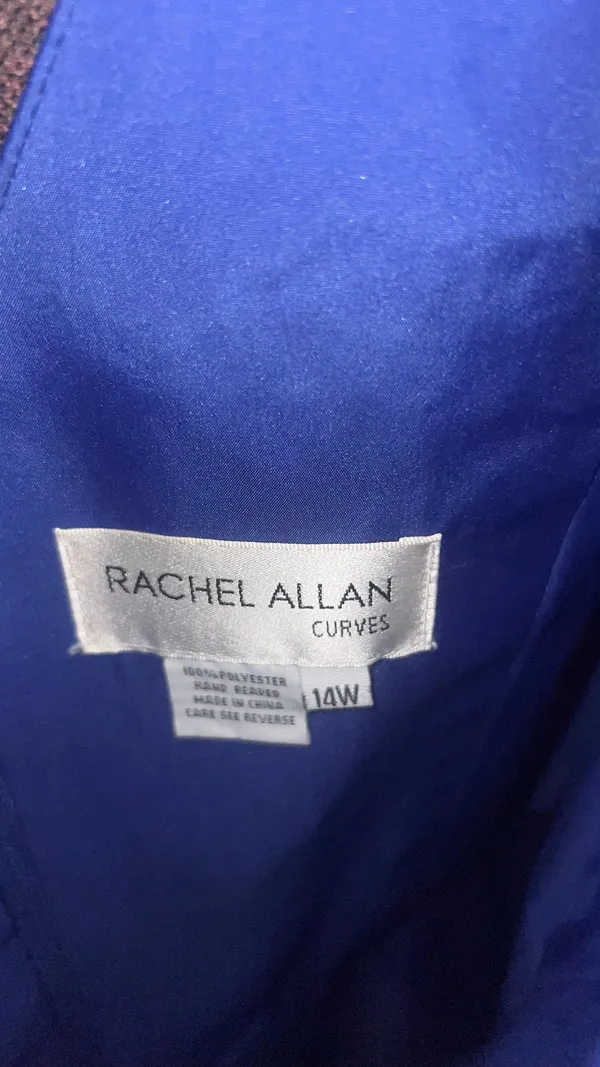 Rachel Allen Homecoming Dress Blue - Image 5