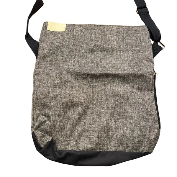 Leed's Foldover Tote Bag Shoulder Bag Gray Blue Netsuite NSW 14 Accenture Pocket - Image 7