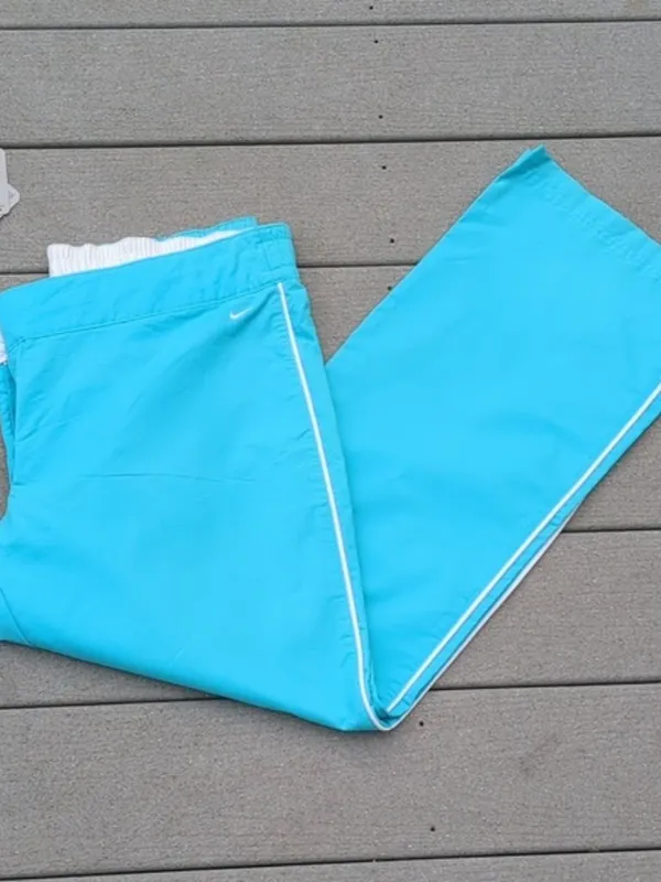 NWT Nike Low Rise Swishy Pants | Women's Nike Blue Track Pants - Image 2