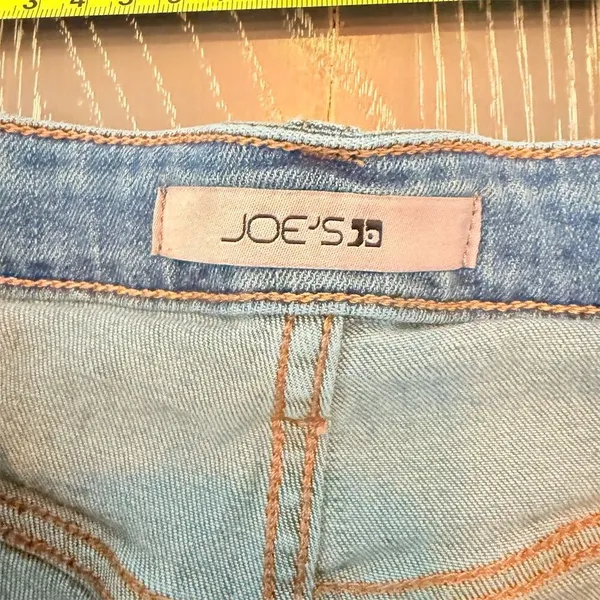 Joe's Jeans Women's High Rise Straight Leg Denim Jeans Size 25 Blue - Image 5