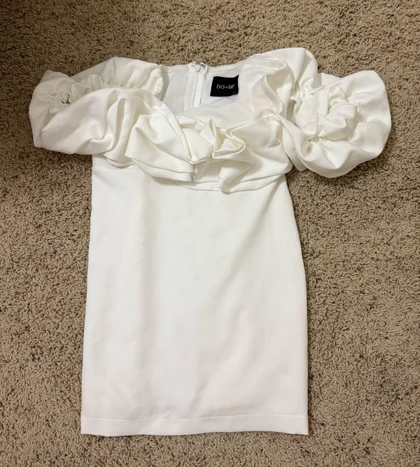 boutique white mini dress - Image 2