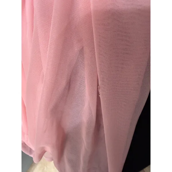 Maternal America Pink Baby Shower Maternity Dress V-Neck Empire Waist Small‎ NWT - Image 11