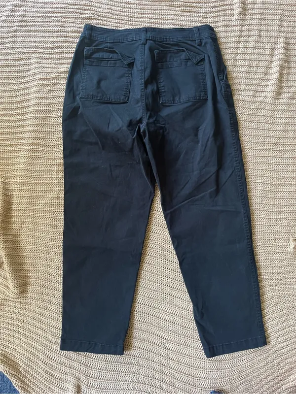 a new day Black Drawstring Chino Pants - Image 5