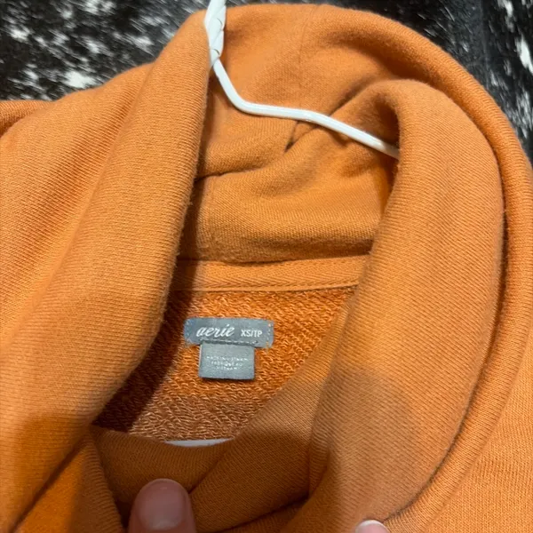 Aerie Orange Sweatshirt Oversized - Image 2