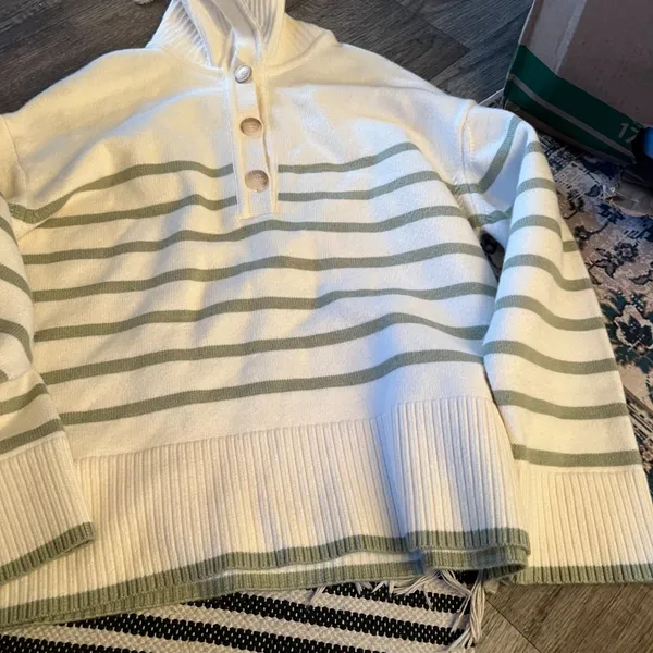 Anthropologie‎ Maeve Henley Pullover Sweater size M - Image 10
