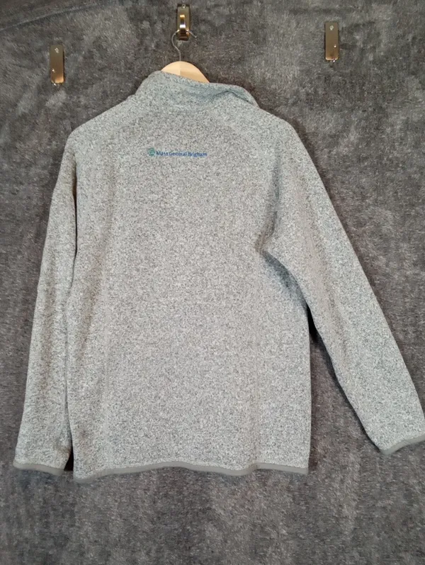 Patagonia Womens Better Sweater 1/4zip Fleece Gorpcore Birch White Grey Sz Xl - Image 5