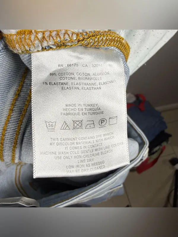 Anthropologie Pilcro Light Blue Embroidered ankle Jeans - SZ:30 - Image 9
