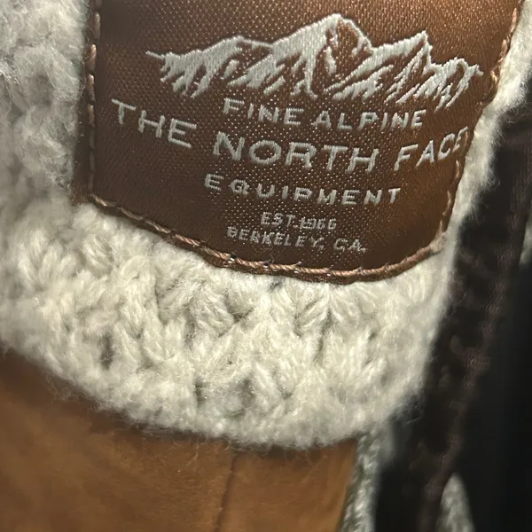 The North Face Shellista Water Proof Brown and Cream Snow Boots - Image 6