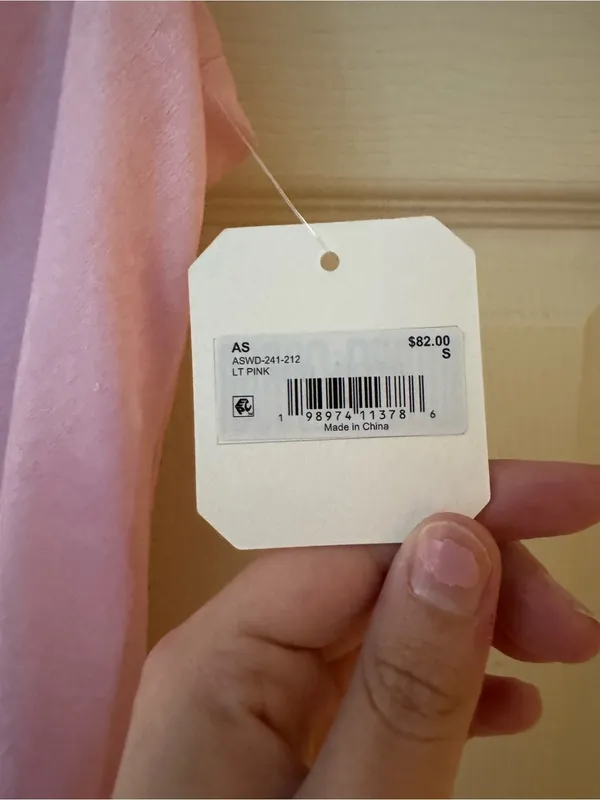 Altar'd State Pale Pink Satin Cowl Midi Slip Dress - Image 3