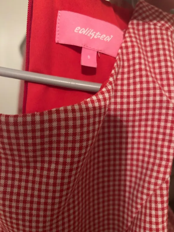 Edikted Gingham Dress - Image 3