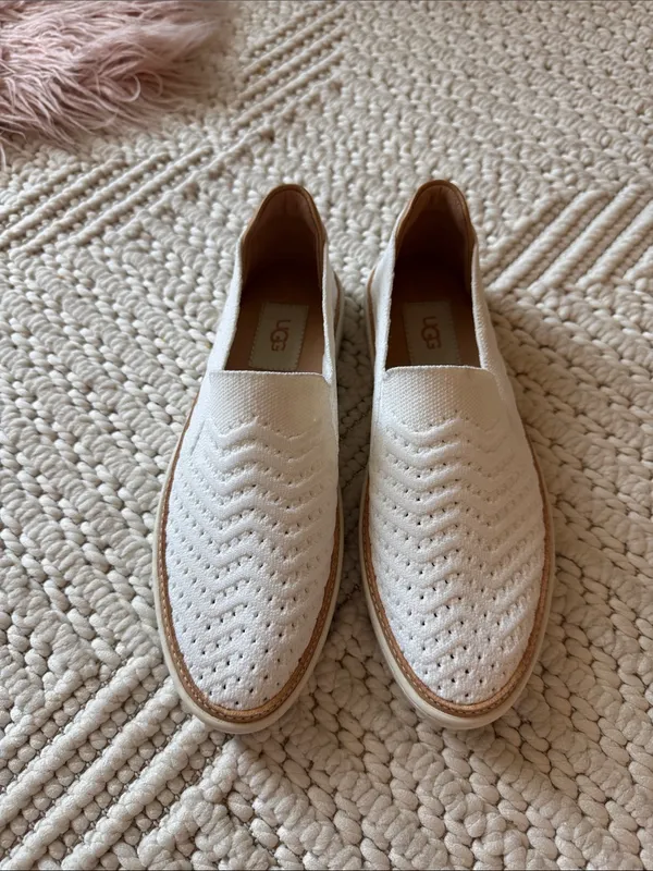 UGG Slip-On Sneakers with Tan Trim - Image 6