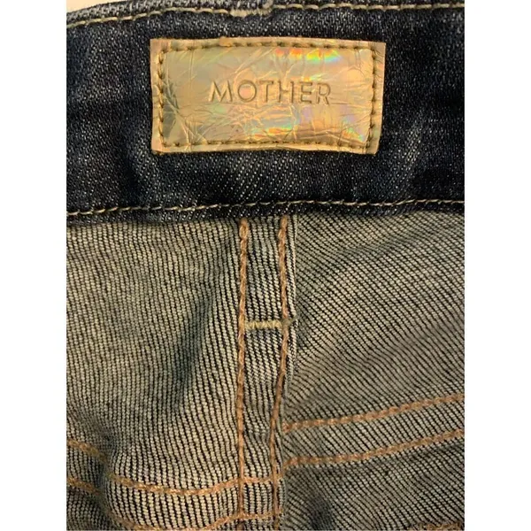 Mother Looker Ankle Fray Girl Crush jeans women's size 25 - Image 3