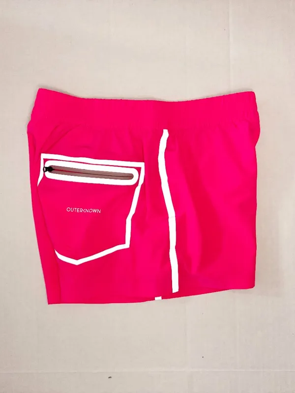 Outerknown Active Agility Athletic Shorts - XS - Hot Pink - Image 9