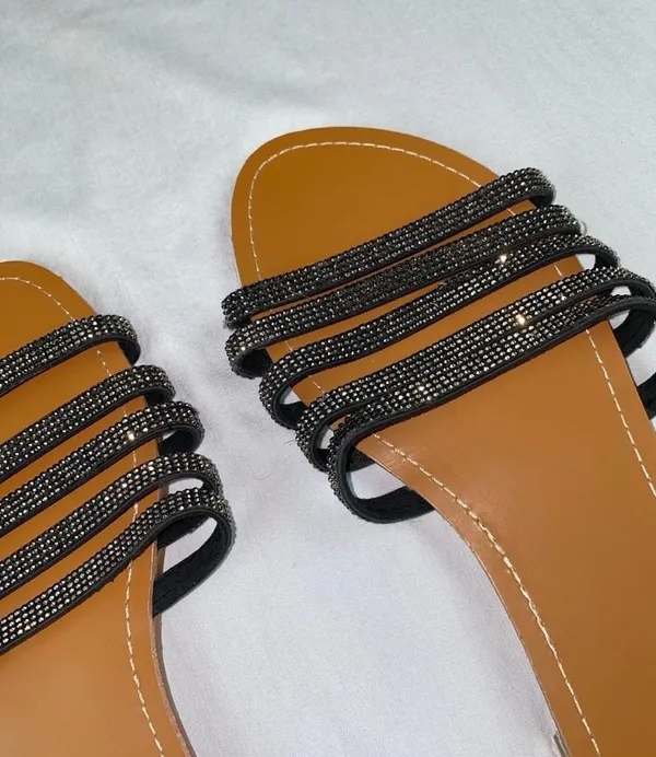 Sandals Black Size 9 - Image 2