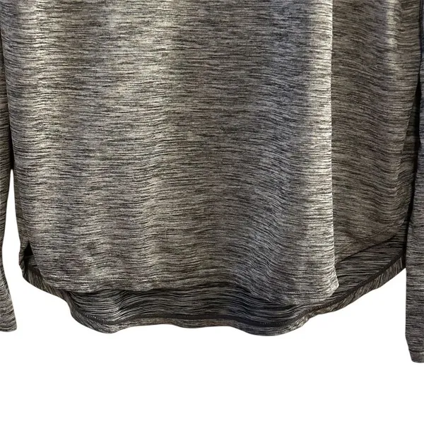 Reebok Women's‎ Gray Long Sleeve T-Shirt Size L Casual Fall Top - Image 2
