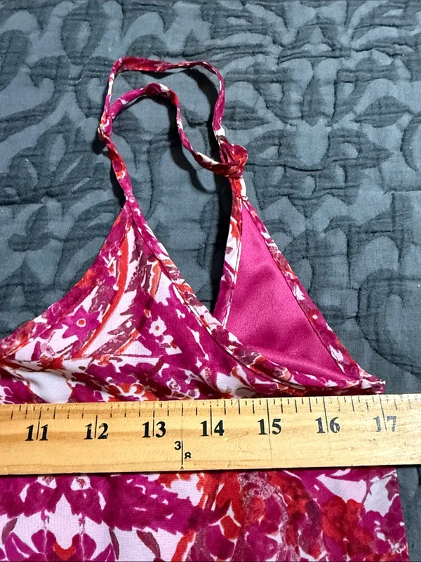 Show Me Your Mumu size small pullover pink summer dress adjustable straps - Image 4