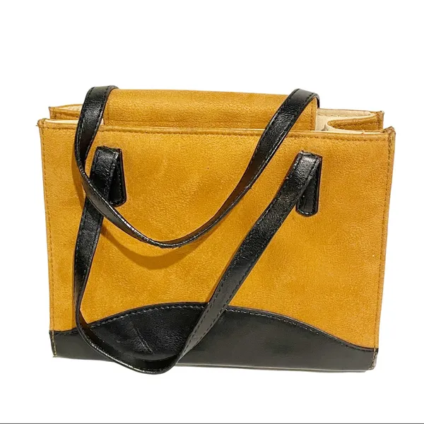 Kate‎ Spade Vintage Mini Brown Faux Suede Handbag - Image 6