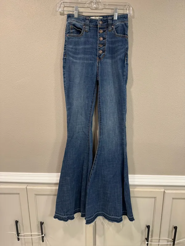 Free People Irreplaceable Flare Jeans - Image 2