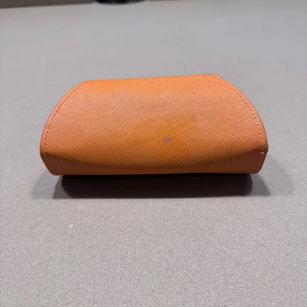 Tory Burch Burnt Orange Glasses/ Sunglasses Case - Image 3