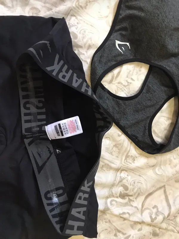 Gymshark Fit Biker Shorts and sports bra - Image 7