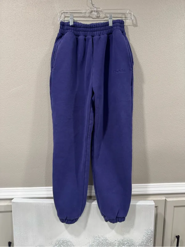 Comfrt Signature Sweatpants Indigo Purple Size M - Image 5