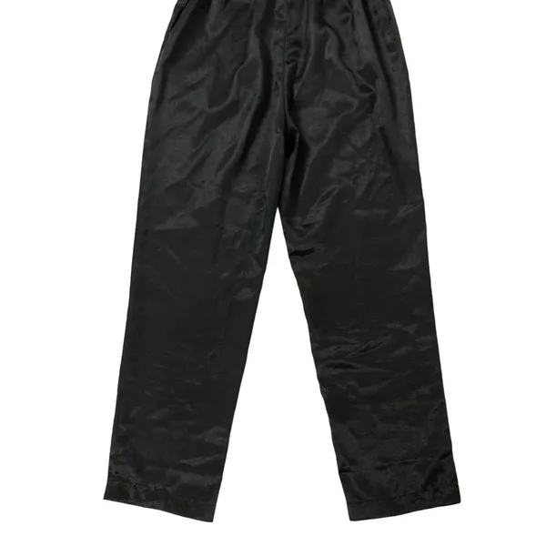 Lulus Women's Pants Small‎ Black Straight Leg Built In Belt Workwear - Image 6
