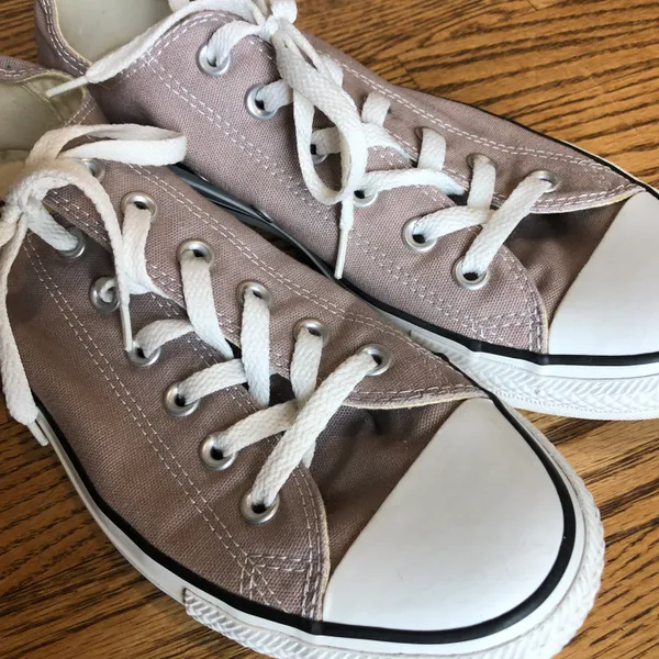 Converse Chuck Taylor All Star  Low Top Light Grey - Image 5
