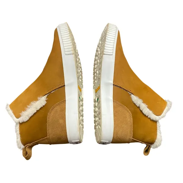 Timberland Skyla Bay Faux Fur Lined Pull-On Boots Wheat Nubuck Women’s 9 - Image 4