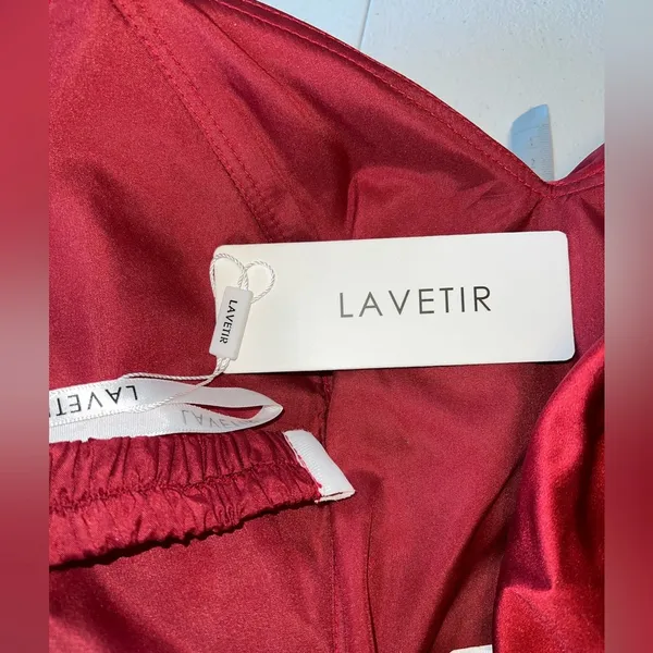 Gorgeous New Lavetir Red Satin Pageant/Prom/Bridesmaid Gown! - Image 7