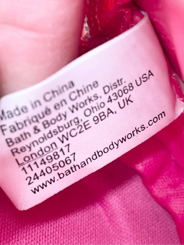 Bath and Body Works Pink Flamingo Key Chain Coin Purse Bag Charm Accessory - Image 6