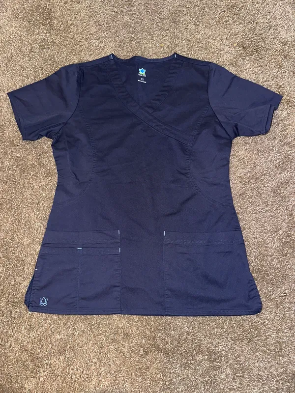 Scrub Top Blue Size XS - Image 2